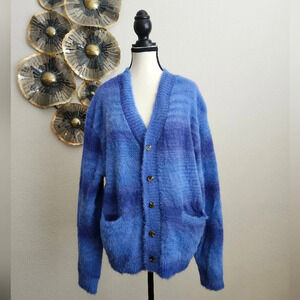 Madhappy Fall Fuzzy Knit Cardigan XL